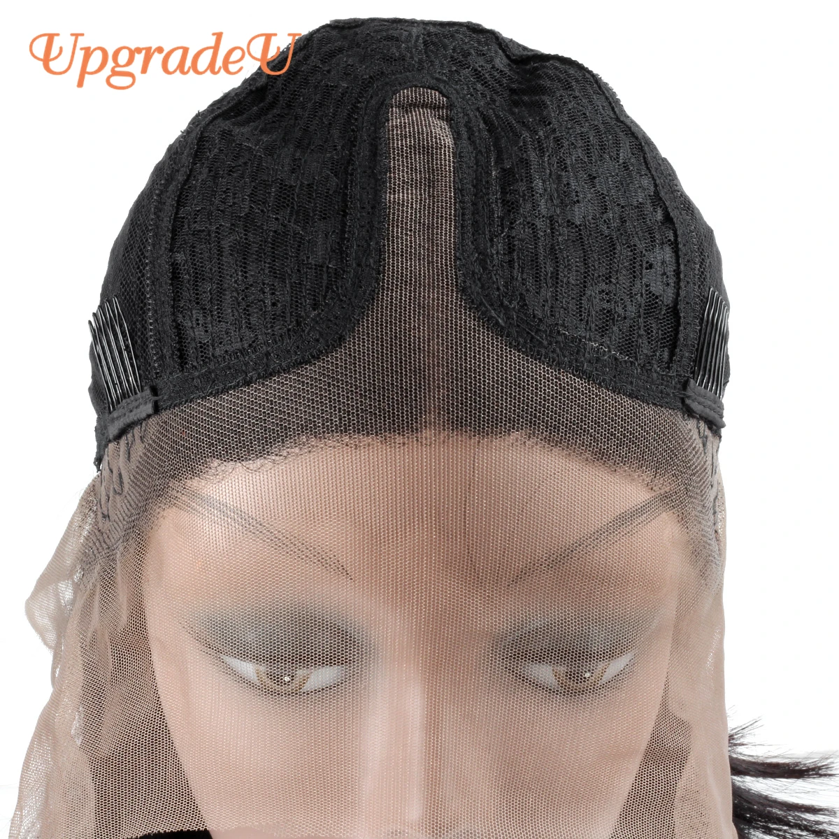 

UpgradeU Straight Bob Wig Pixie Cut Human Hair Wig Lace Frontal Wig Short Bob Lace Front Human Hair Wigs T Part Wig For Women