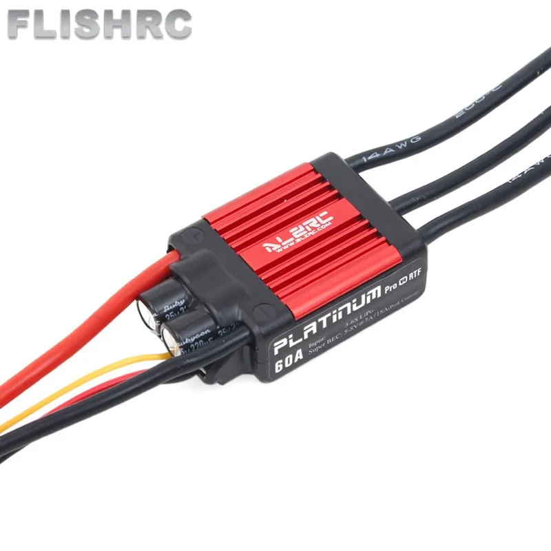ALZRC бесщеточный ESC Platinum 60A V4 ESC|helicopter parts|rc helicopter partsalzrc devil 380 |