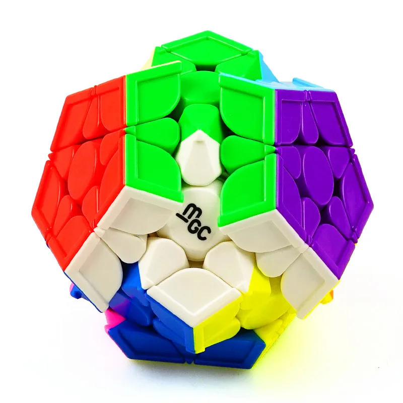 YongJun YJ MGC 3x3x3 Магнитный Megaminx megaminxed Профессиональный Многоцветный безопасный ABS