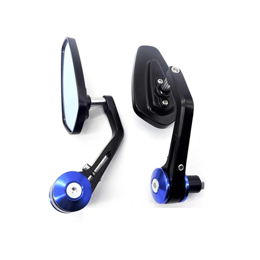 Зеркало заднего вида для мотоцикла 22 мм алюминиевое универсальное боковое