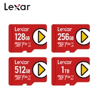 lexar play micro sd card 128gb 256gb 512gb 1tb card a1 a2 read speed 150ms memory card uhs i class10 u3 4k v30 microsd tf cards