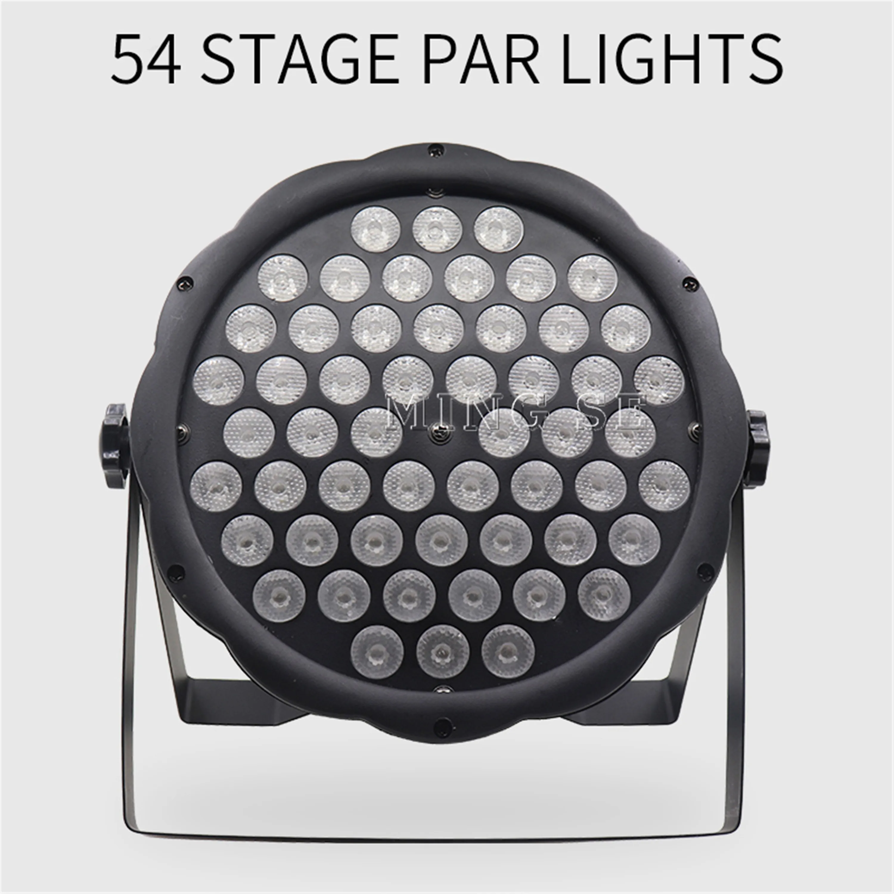 Бесплатная доставка 54X3W RGBW/УФ светодиодный Par Светильник с DMX512 Управление