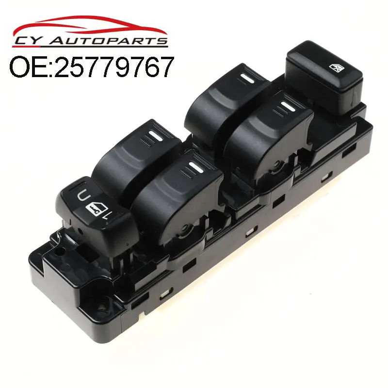 Переключатель окна питания YAOPEI 25779767 для GMC Canyon & 2004-2012 Chevrolet Колорадо 2006-2010 Hummer H3