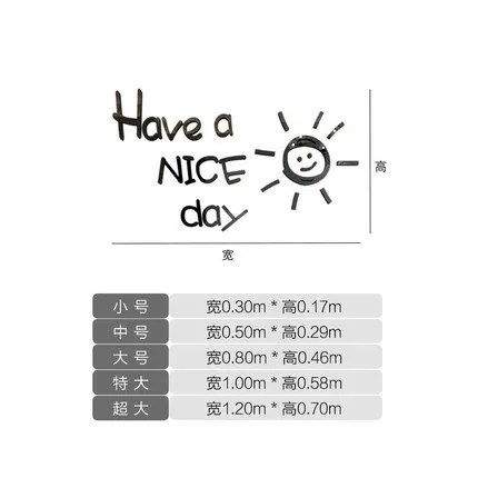 3D зеркальный настенный стикер Декор для дома акриловые наклейки украшение