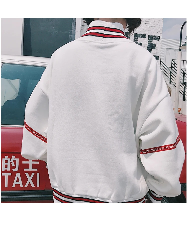 

Korean Style Clothes Oversize Hoodies Full Sleeve Pullovers Angel Streetwear Casual Plus Size Print Sweatshirt Women Tops