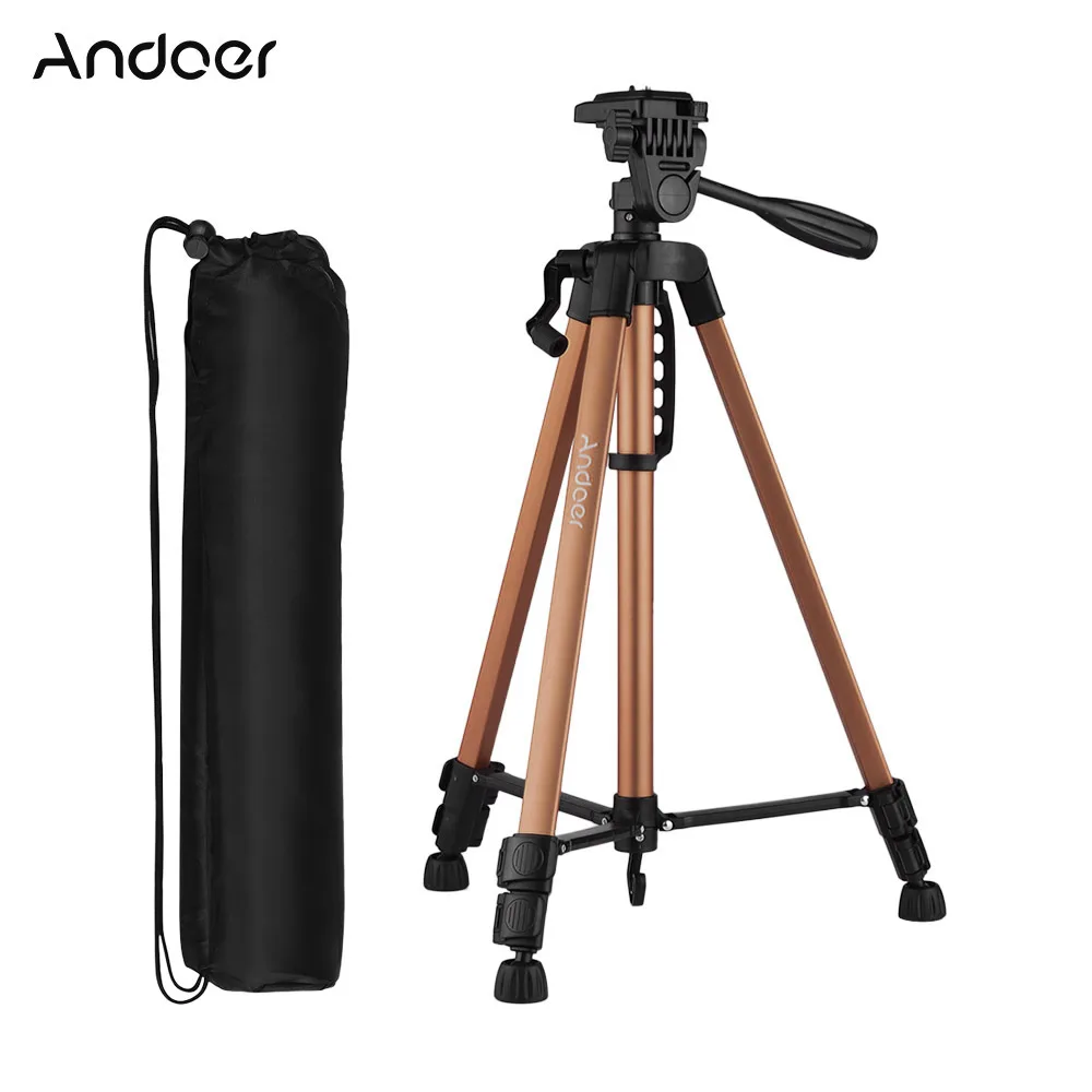 Штатив Andoer для фотосъемки портативный держатель телефона подходит камер Canon Sony