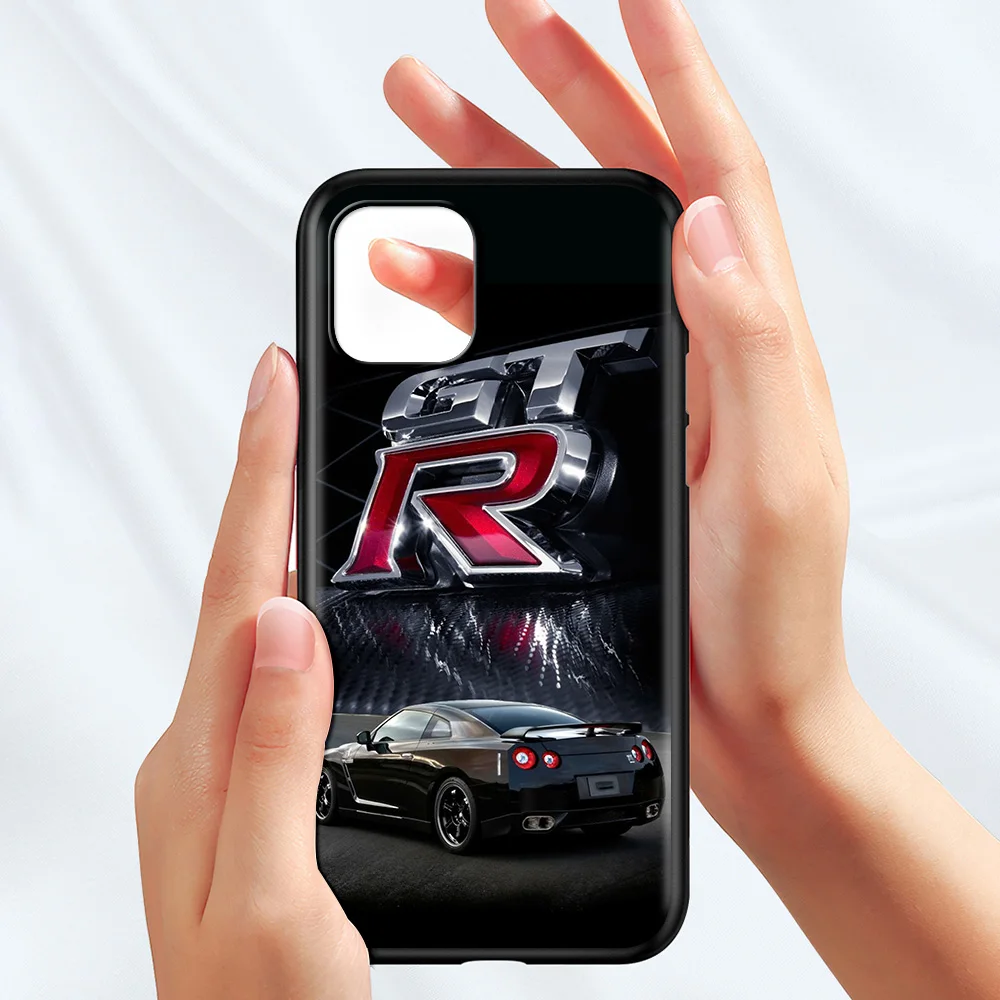 Sport Car GTR Phone Case For Apple iPhone 11 13  12 Pro Max Mini XR X 7 6S 8 Plus XS SE(2020) Protector Fundas