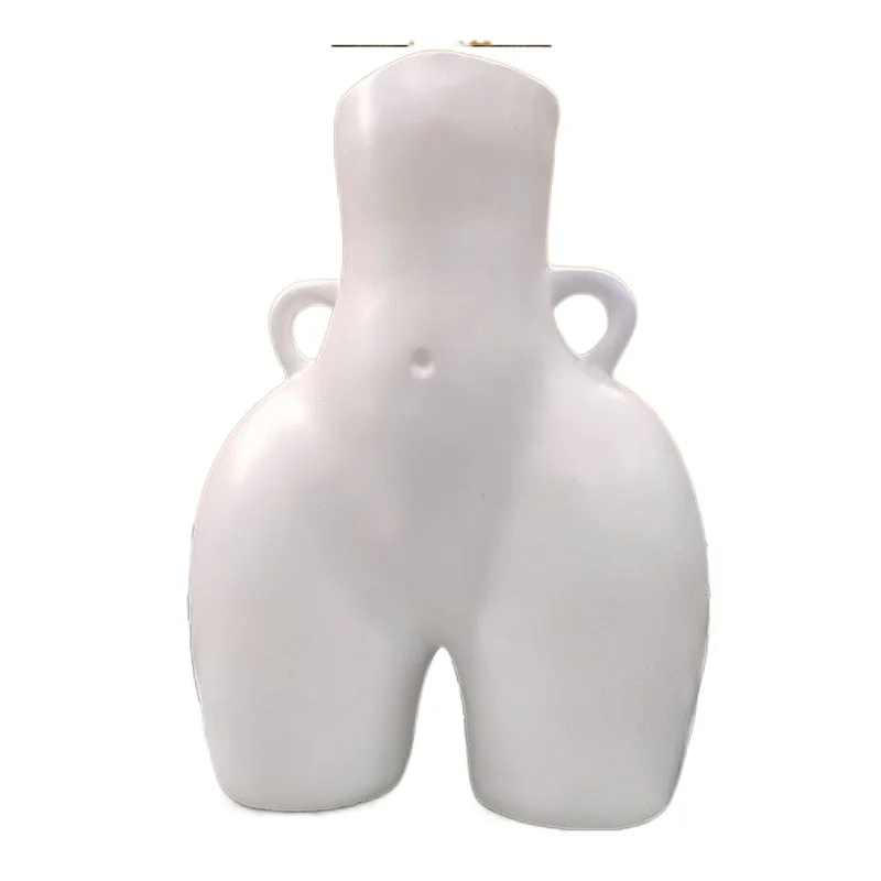

Creative Human Vase Resin Butt Nude Handicraft Furnishings Abstract Flower Arrangement Flower Vase Modern Home Decoration