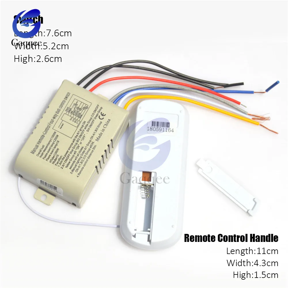 Беспроводной Выключатель с дистанционным управлением ВКЛ./ВЫКЛ. 220 В цифровой