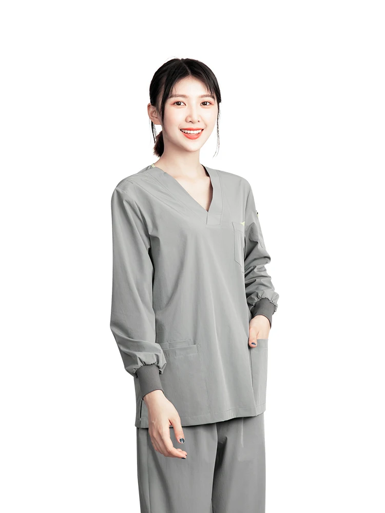

Operating clothes beauty hospital clothes winter hand washing clothes medical and aesthetic stomatologist's work clothes