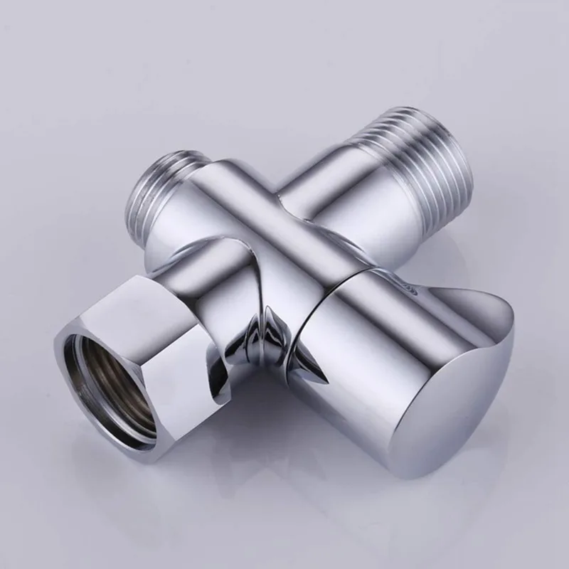 Латунный треугольный клапан 1 в 2 из высокого качества американский настенный