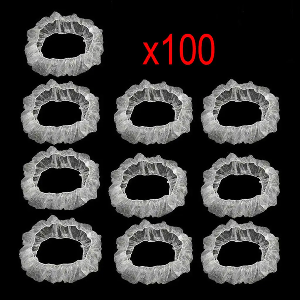

Pack of 100 Clear Car Steering Wheel Cover, Disposable Plastic Covers, Universal Fits for Car SUV VAN