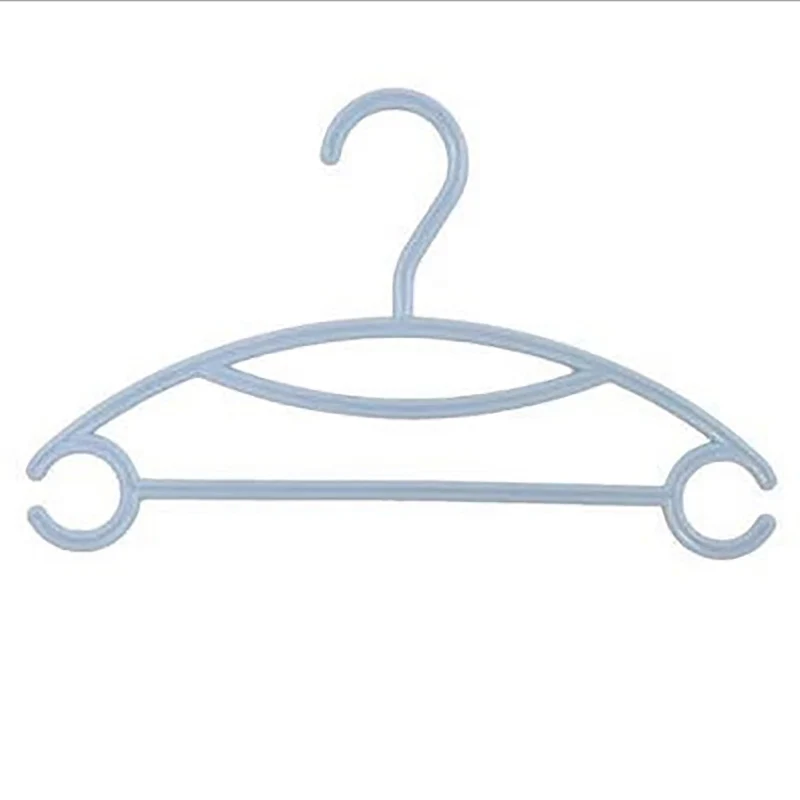 

10PCS/Sets Kids Clothes Plastic Hanger Nordic Color Home Children's Baby Non-slip Dry And Wet Clothes Hanging Space Saving