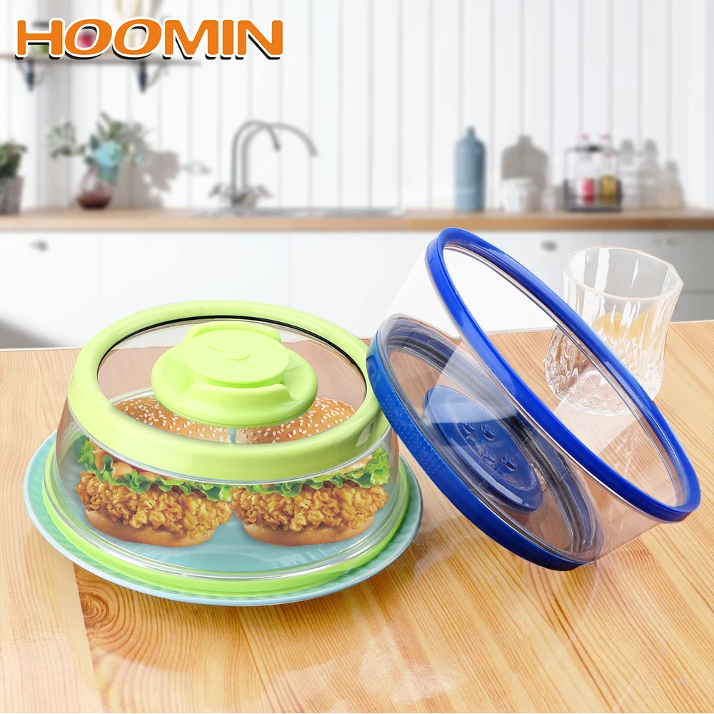 Вакуумная Крышка для пищевых продуктов HOOMIN кухонный мгновенный вакуумный