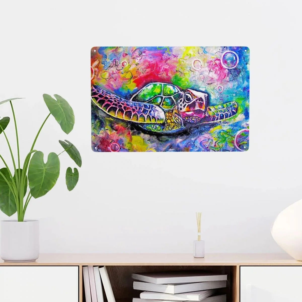 

Colorful Dude Metal Tin Signs Oil Painting Iron Plaque Painting Home Bar Room Decor Wall Art Vintage Modern