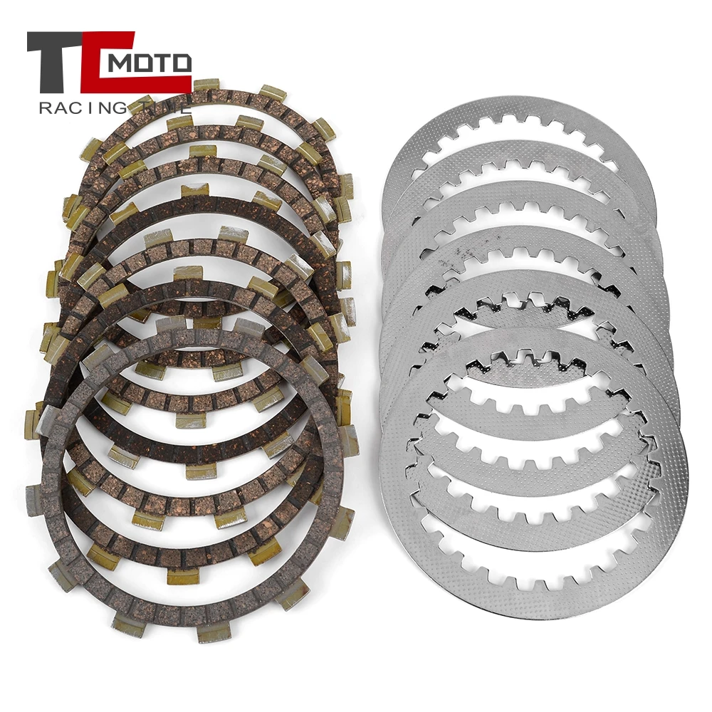 Clutch Friction Plate Disc for Yamaha YFZ350 YFZ350SP YFZ350SE Banshee 350 RD250 RD350 RD400 RZ250R RZ350 DT250 DT400 TY250