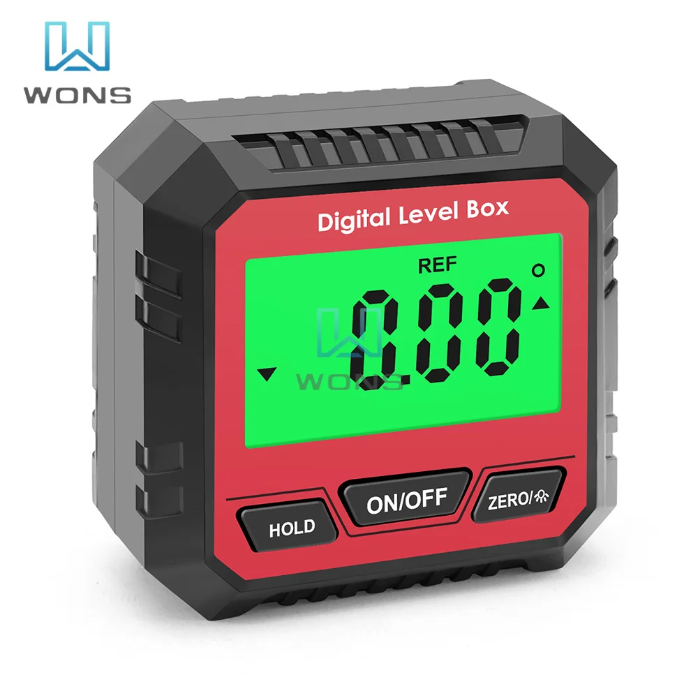 Angle Protractor Universal Magnet 90 Degree Ruler Digital Inclinometer Level Meter Goniometer Bevel Tester Measuring Tools | Инструменты