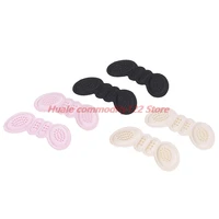 new 1pair insoles for foot care foam cotton gel shoe pads foot shoe heel stick toothpaste protector anti slip pad