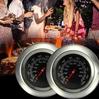 50500 degree steel barbecue bbq smoker grill thermometer temperature gauge oven thermometer household merchandises