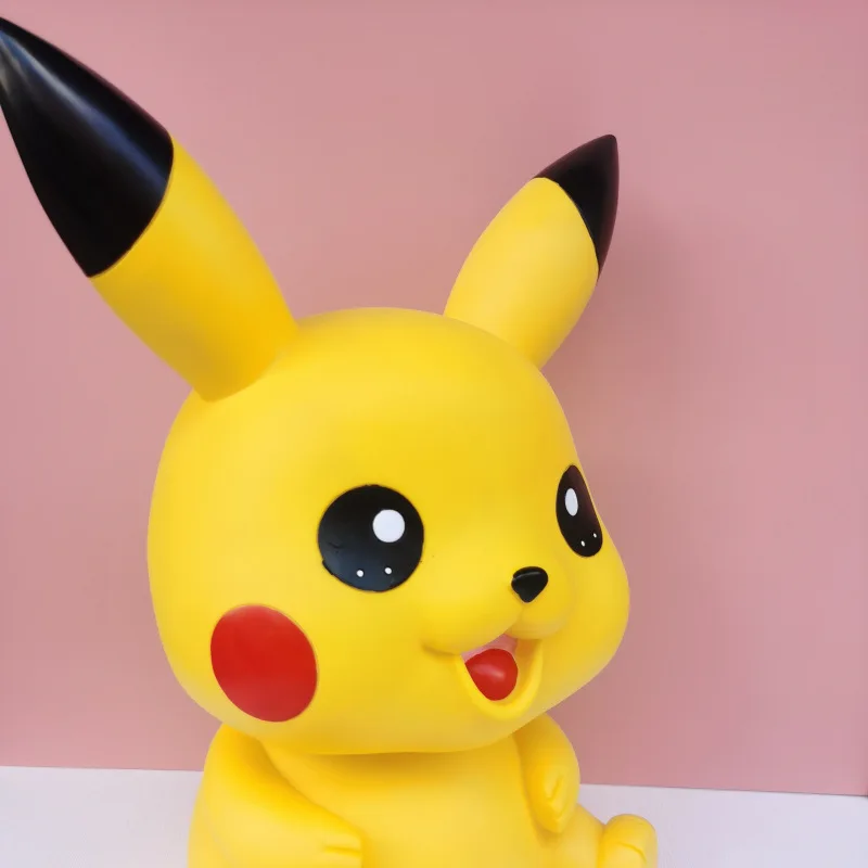 Oversized Pikachu Piggy Bank Children's Vinyl Large-capacity Couple Birthday Gift Decoration | Дом и сад