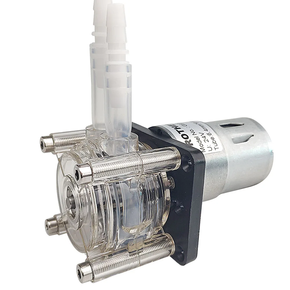 Buy 12V/24V 500mL/min Large Flow Peristaltic Pump High Quality Metering for Aquarium Laboratory