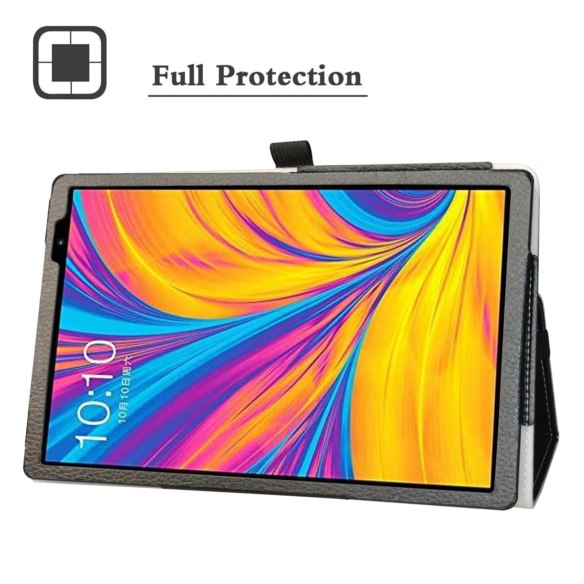 Чехол для TECLAST P10HD 10 1 дюймов складной чехол-подставка из искусственной кожи с