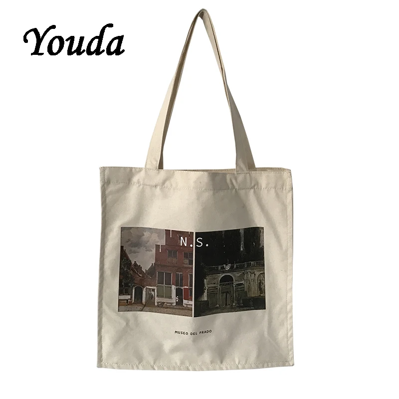 Youda классические женские большие сумки на плечо модная дамская сумка для