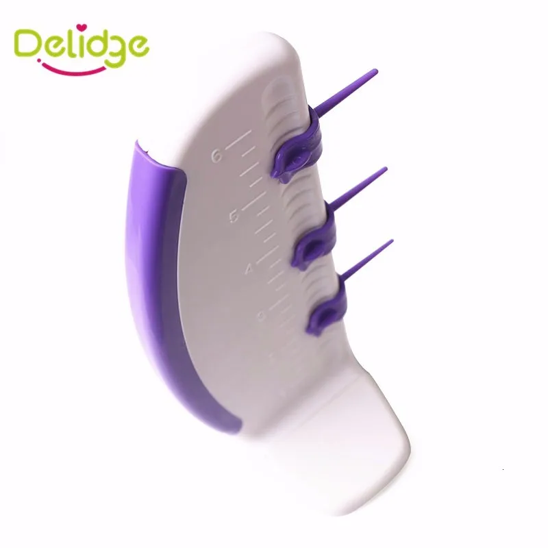 Delidge 1 шт., линейка для торта, пластиковый маркер для торта, сделай сам, декоративная линейка, выравниватель, декоратор, гирлянда, аксессуары, инструмент для выпечки