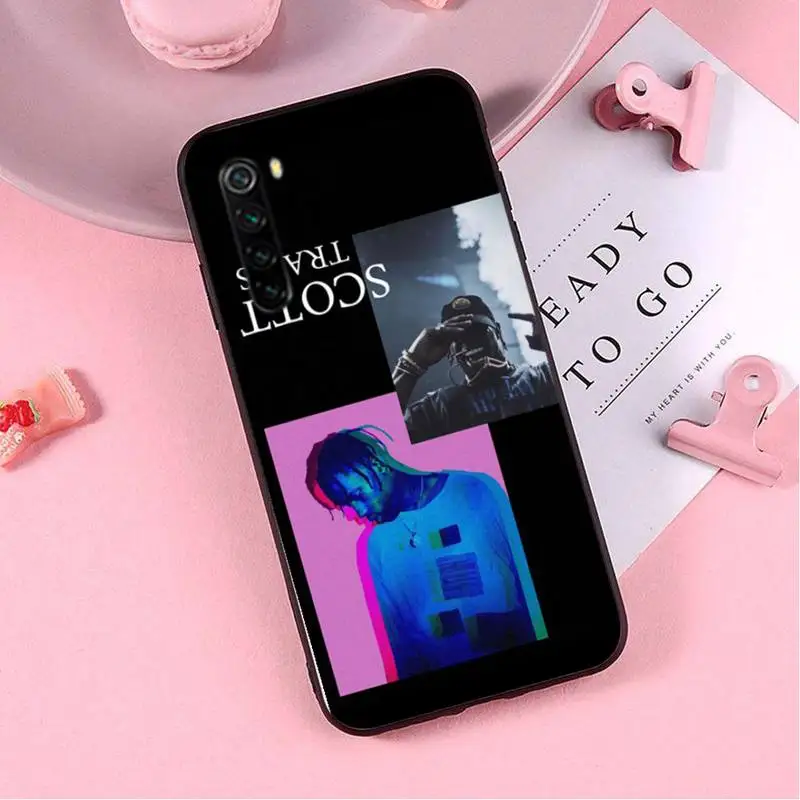 

Travise Scotts Phone Case for xiaomi note max mi 3 7 8 9se Redmi 7 7a 8 8t 10 pro lite cases cover