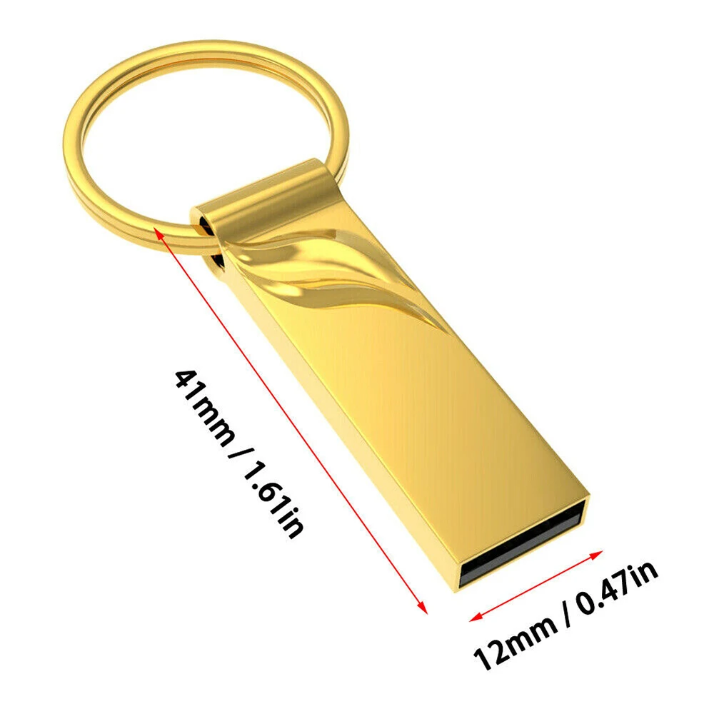 Прочный компьютер USB 3 0 2 ТБ 32 Гб металлический брелок внешнее хранилище U-диск
