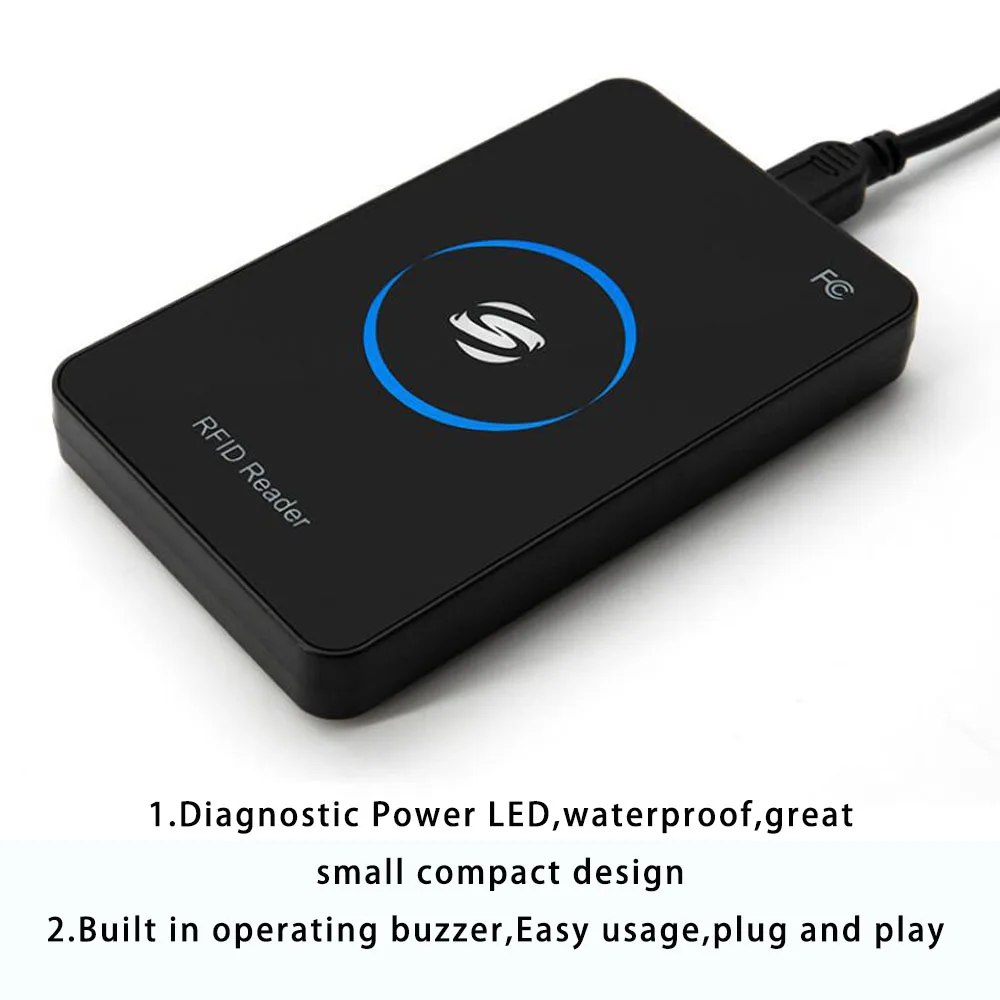 LUCKING DOOR 125 кГц RFID считыватель EM4100 USB датчик приближения смарт карт для контроля