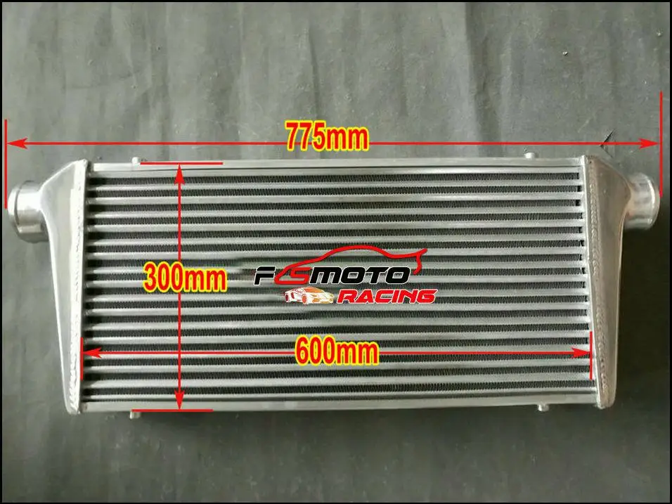 

Front Mount Charge Air Cooler Intercooler 600 x 300 x 76mm Core Universal
