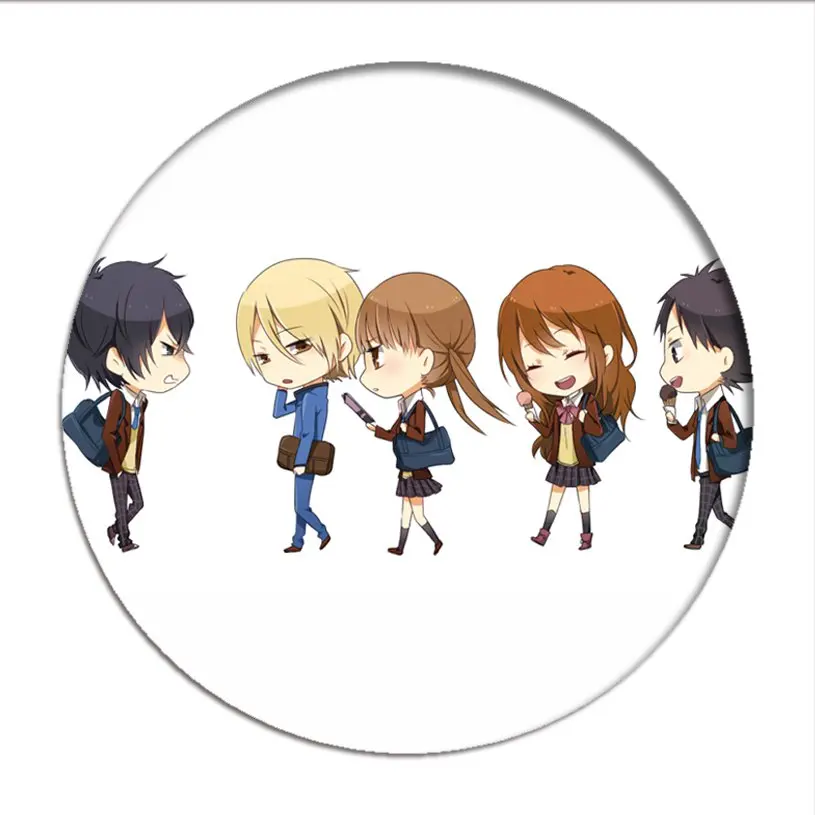 Брошь в виде знака Мой маленький монстр| |