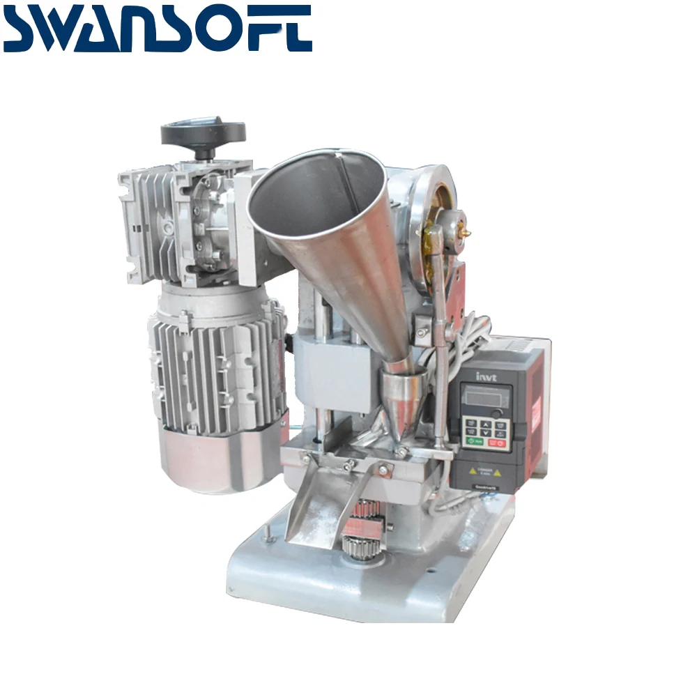 

TDP-2 Tablet Press Machine With mold(customizable) Single Punch Tablet pill Making Machine Pill Press Maker 110Vor 220V