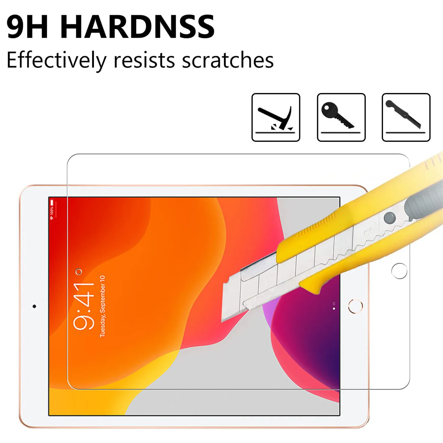 Защита для экрана iPad 10 2 2019 защитная пленка планшета закаленное стекло против