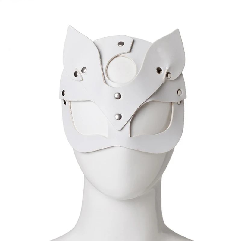 Women Sexy Mask Half Eyes Cosplay Face Cat Leather Masquerade Ball Carnival Fancy masks TT | Дом и сад