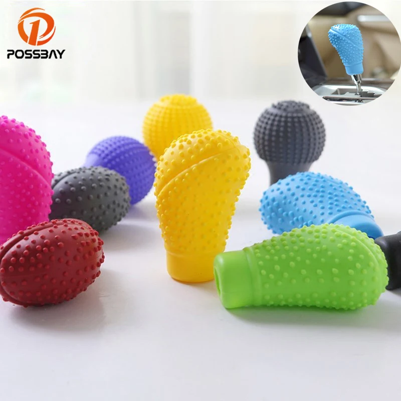 Универсальный мягкий силиконовый чехол POSSBAY для ручного тормоза рычага