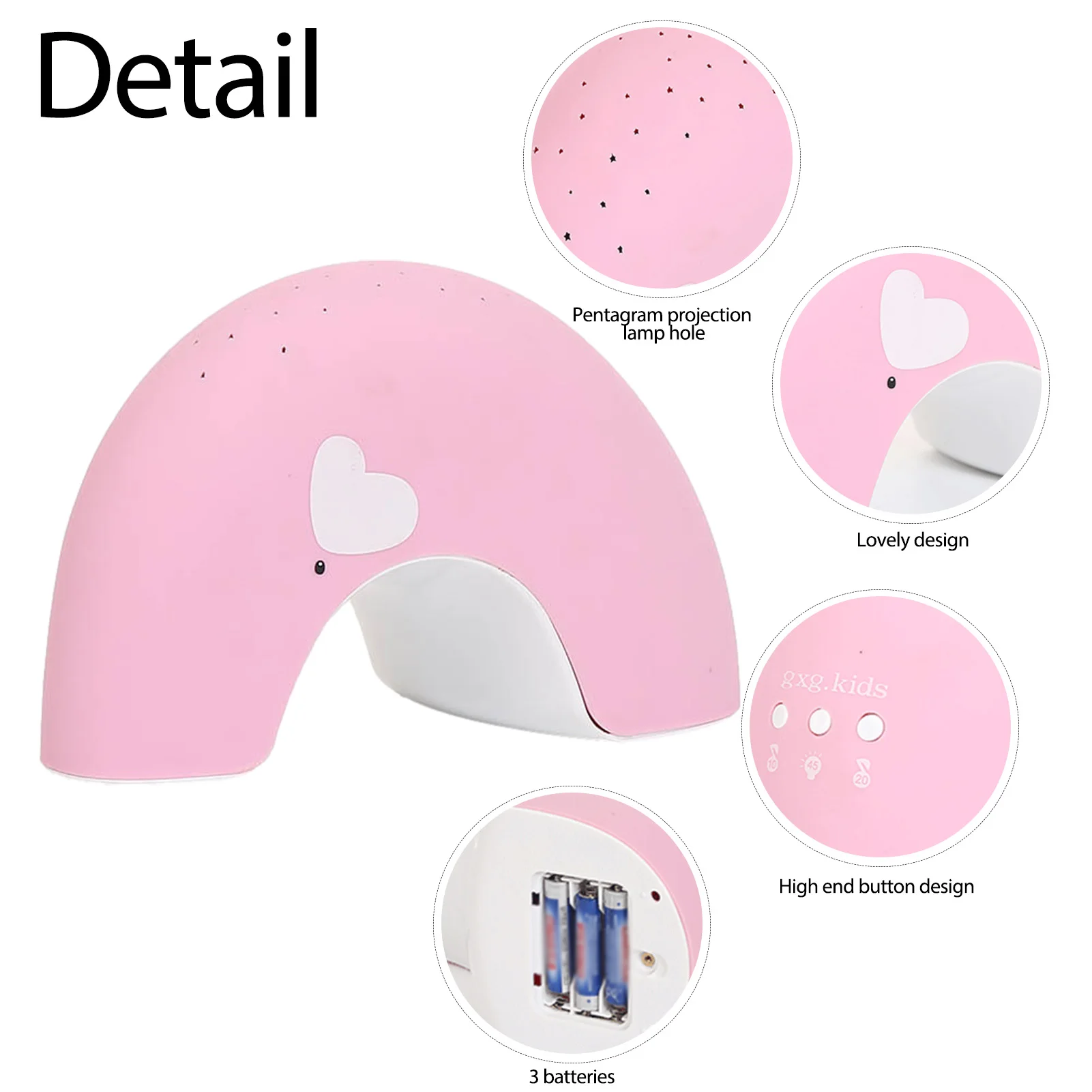 

Cute Whale Shape Appease Glow Night Light With Light Projection Music Baby Feeding Sleeping Child Toy For Birthday Present Gift