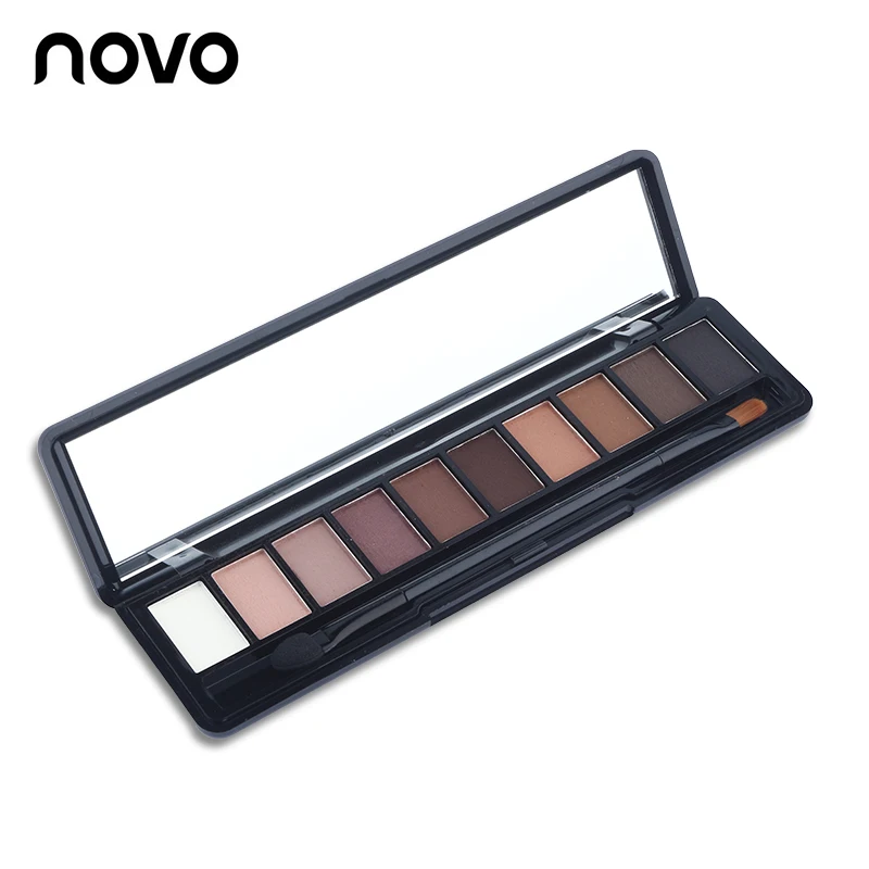 Палитра теней для век с матовым блеском палитра дымчатый телесного цвета| |