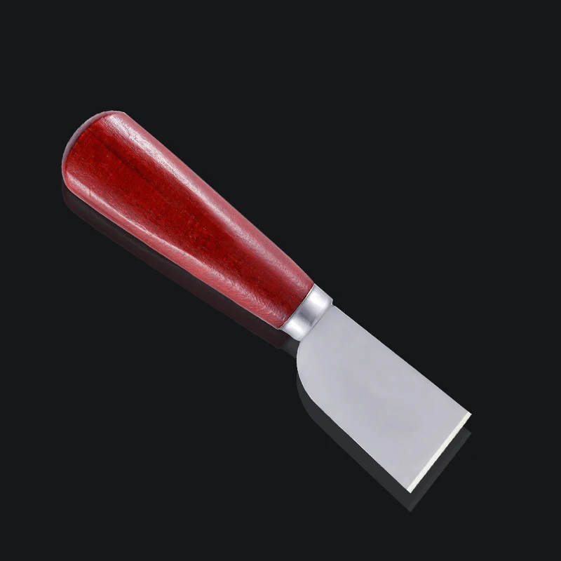 

MIUSIE Professional Leather Cutting Knife With Wooden Handle Leather Craft Skiving Sharp Knife Leathercraft Handwork DIY Tool