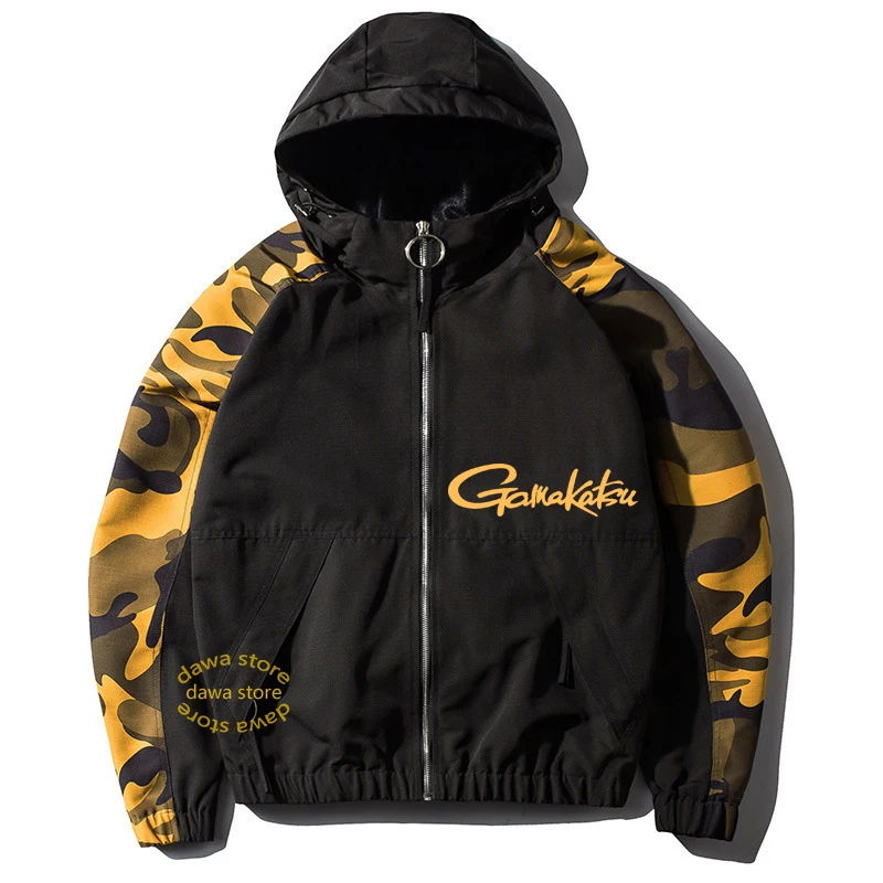 Daiwa Рыболовная куртка мужская камуфляжная рубашка с длинным рукавом Свободная