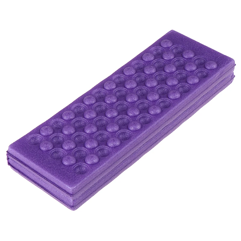 Purple Пена EVA Подушка складной Открытый стул для кемпинга портативный водонепроницаемый стул кемпинг коврик рыболовные аксессуары 5 цветов - Цвет: Purple