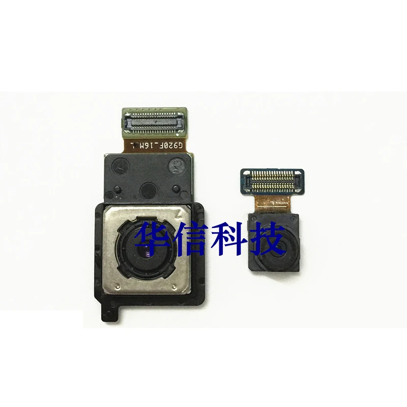 Main Big Back Rear Camera For Samsung Galaxy S6 G920F G920V G920P G920A G920T Front Facing Small Flex Cable
