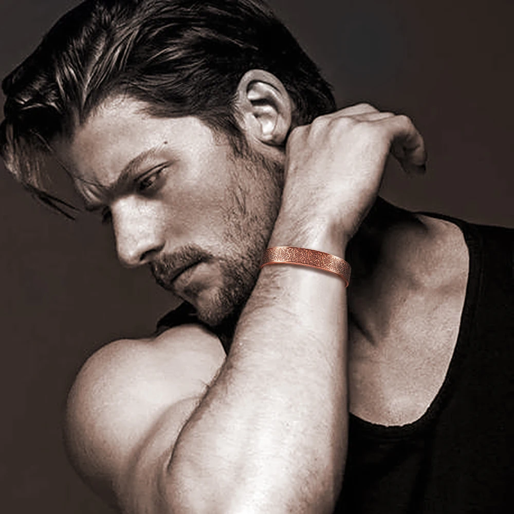 Wollet ювелирные изделия открытые манжеты магнитные медные браслеты браслет для