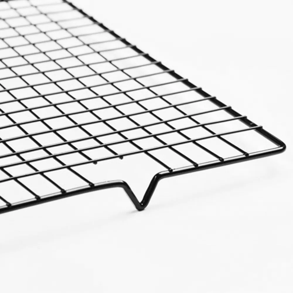 

Nonstick Metal Cake Cooling Grid Rack Net Cookies Biscuits Bread Muffins Drying Stand Holder Kitchen Baking Tray Tools