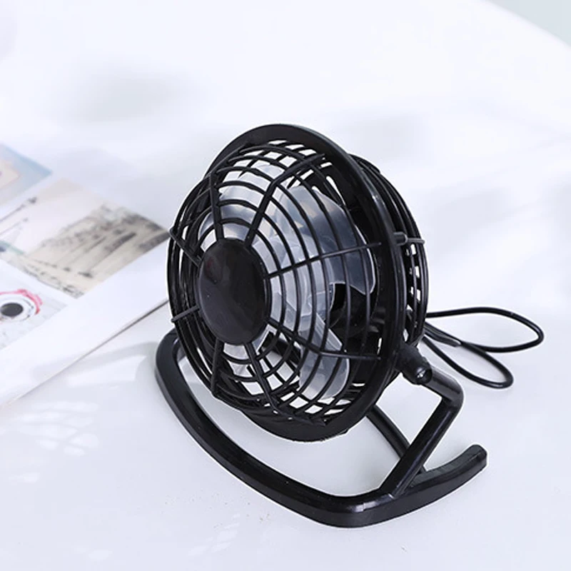 

Hot sale Portable DC Small Desk USB Cooler Cooling Fan USB Mini Fans Operation Super Mute Silent for PC / Laptop / Notebook