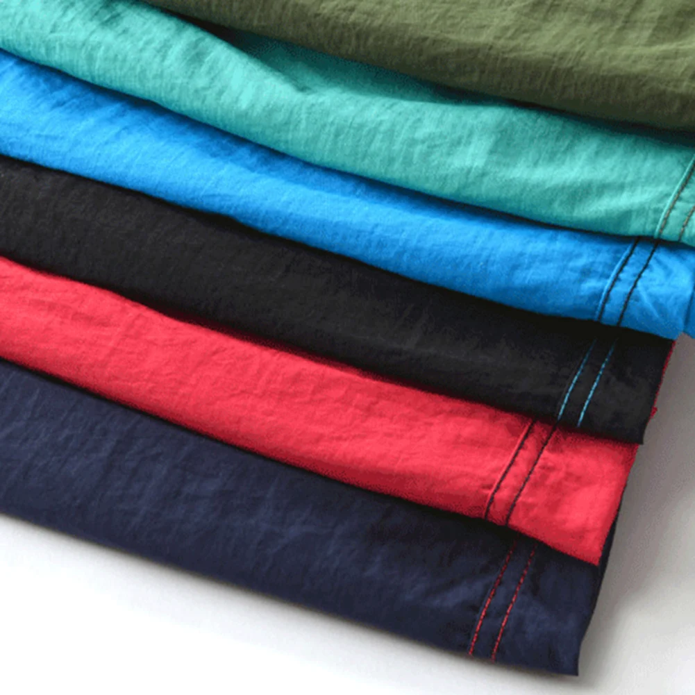 Мужские повседневные пляжные шорты цветные летние на завязках плавательные