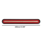 4 в 1 неоновый гало кольцевой тормозной Стоп-сигнал лампа водонепроницаемый светодиодный прицеп грузовик 3-й стоп-сигнал указатель поворота светильник в 24 В 124 шт.