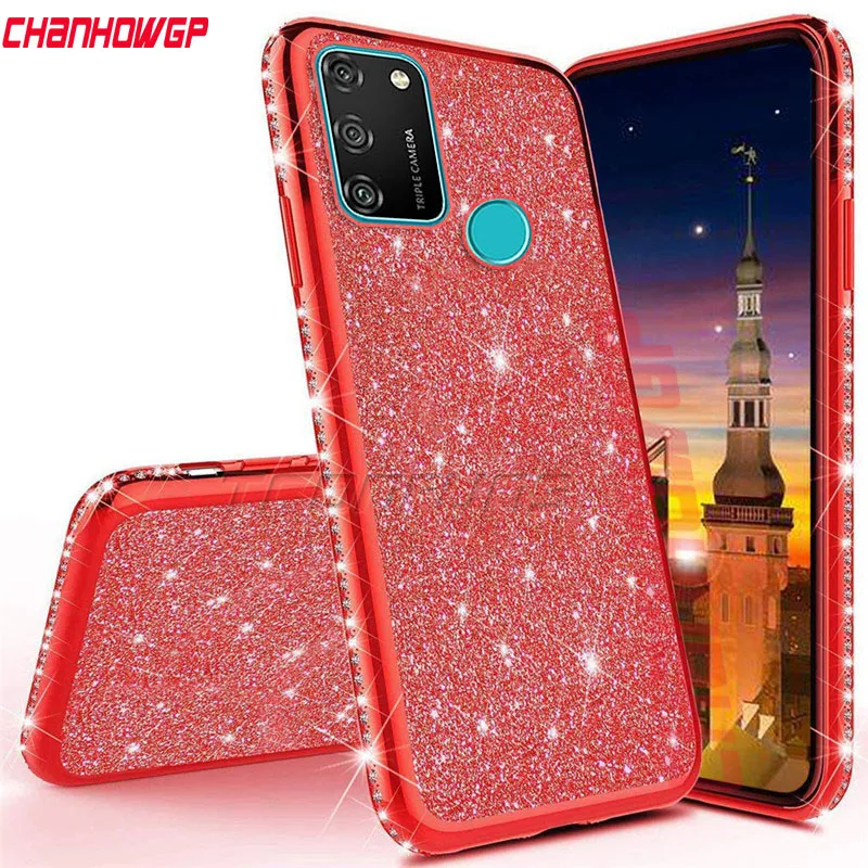 Мягкий блестящий чехол для Huawei Y9 Y7 Y6 Y5 2019 Prime 2018 P smart Plus Z Honor 8A 8X 8S 9A 7C 7A 20 P30 P20 Pro 10i 10