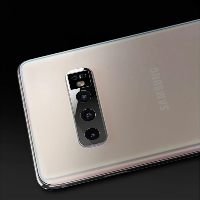 Полное покрытие для Samsung S10 Plus + задняя камера металлическая защита круг протектор